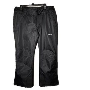 Arctix Women's Size Large Insulated Snow Pants Black Inseam 29 Waist 36 Winter